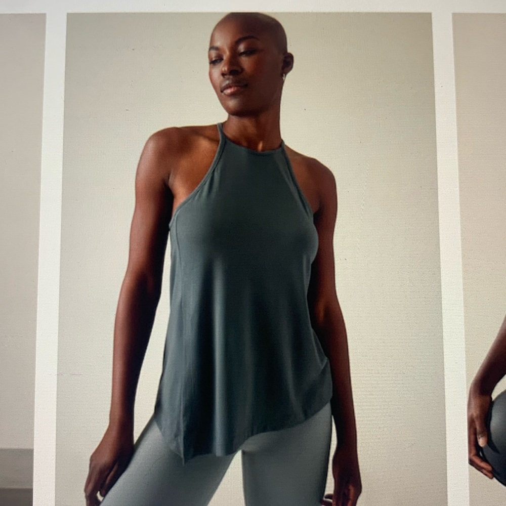 Athleta size small gray tank